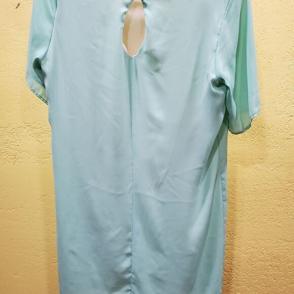 My story mint green flowy Midi dress - Picture 5 of 8